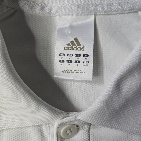 Pittsburgh Pitt Panthers Adidas White Polo Shirt NCAA Football Men's Medium - Picture 6 of 9